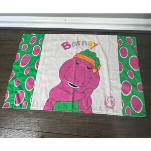 Vintage‎ 1992 Lyons Group Barney Standard Pillow Case